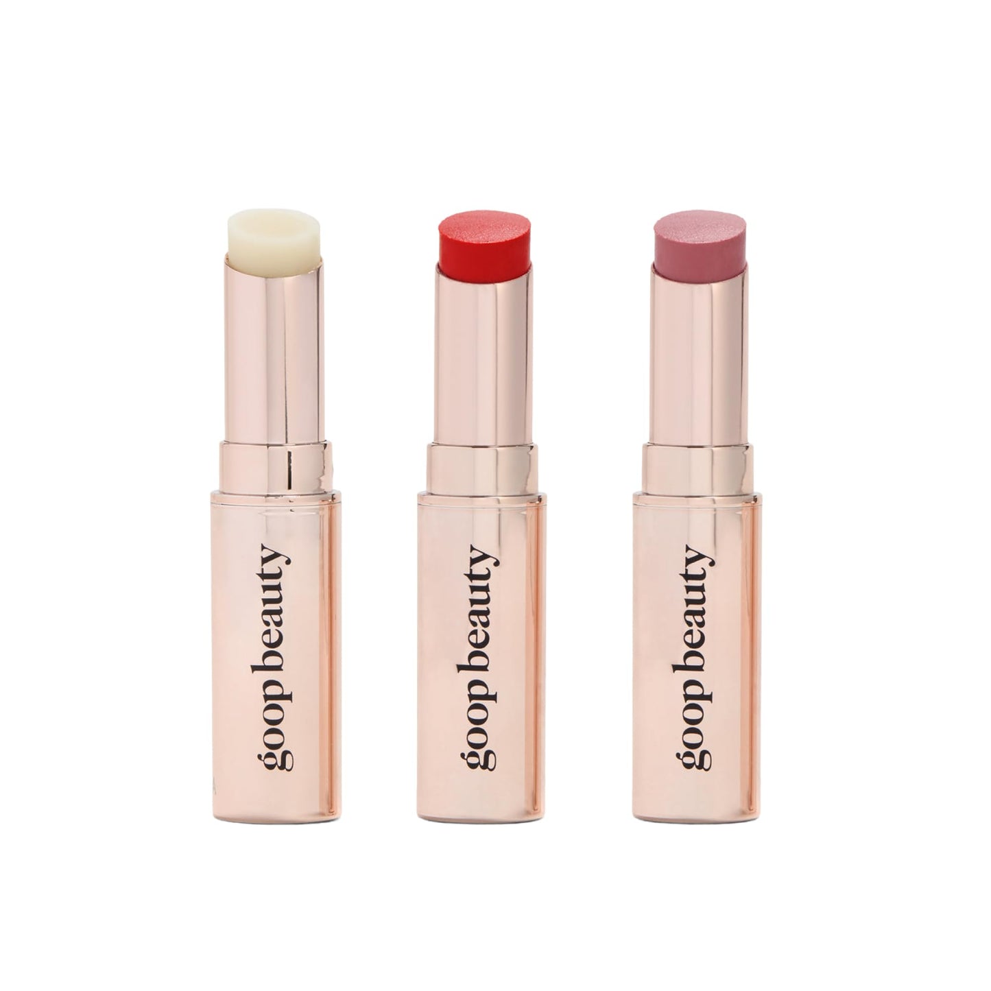 goop Beauty Clean Lip Balm | Dry Lips Treatment | Coconut Oil, Pomegranate Extract, & Shea Butter | Petroleum Free | 0.16 oz