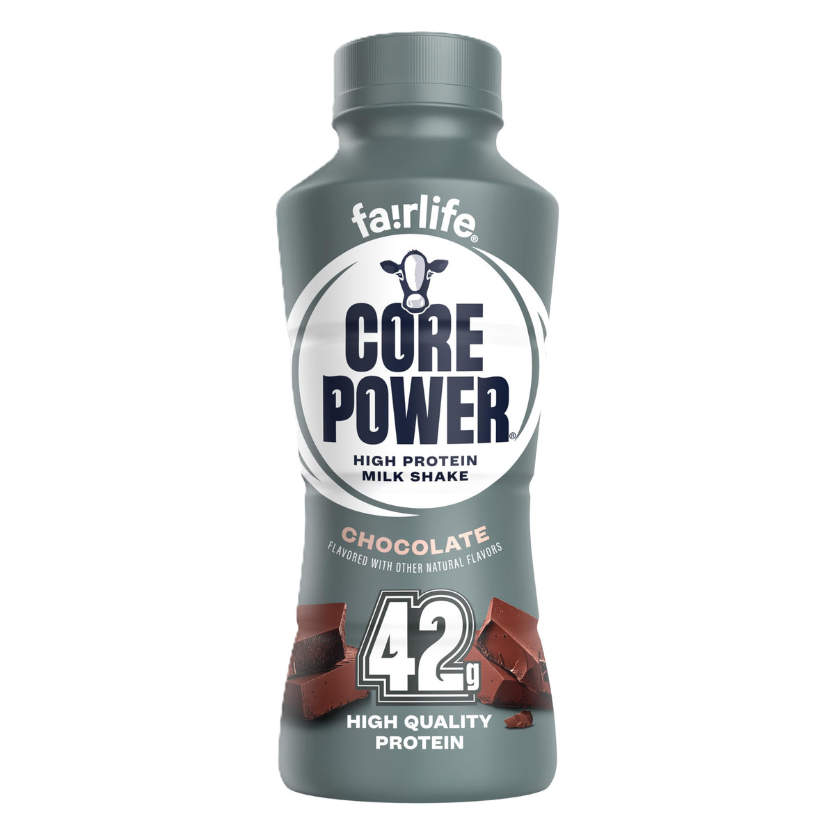 Core Power Fairlife Elite 42g High Protein Milk Shake Bottle, Ready To Drink for Workout Recovery, kosher, Liquid, Vanilla, 14 Fl Oz (Pack of 12)