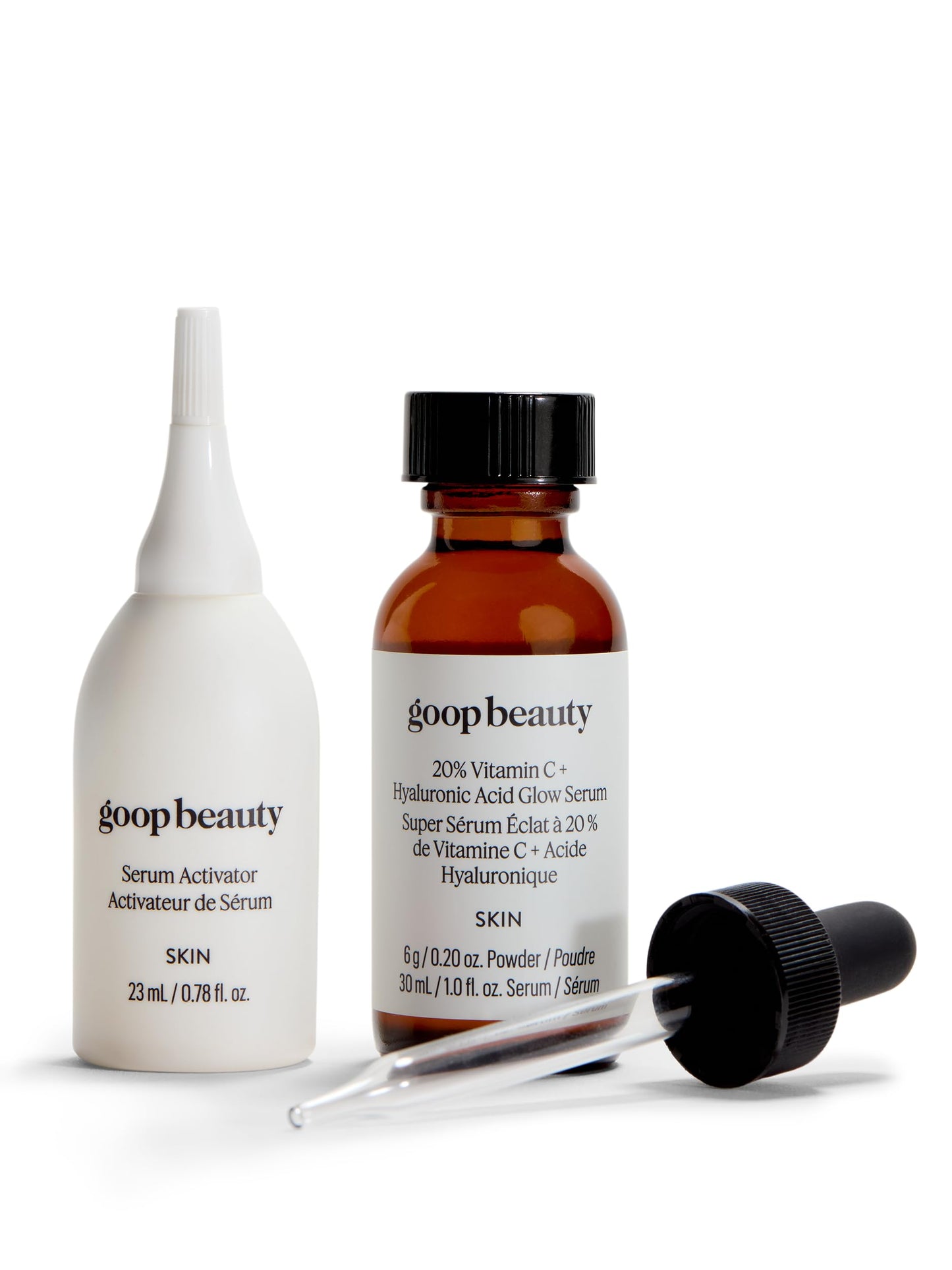 goop Beauty Peptide Serum | Reduces Fine Lines & Wrinkles | Peptides, Ceramides, & Niacinamide | Anti Aging Serum to Improve Firmness & Elasticity | Paraben Free | 1 fl oz