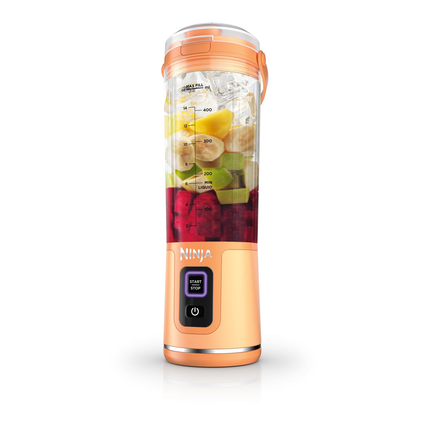 Ninja Blast Portable Blender | Cordless | 18-oz. Vessel | Personal Mixer for Shakes & Smoothies | BPA Free | Leakproof Lid & Sip Spout | USB-C Rechargeable | Dishwasher Safe Parts | Black | BC151BK