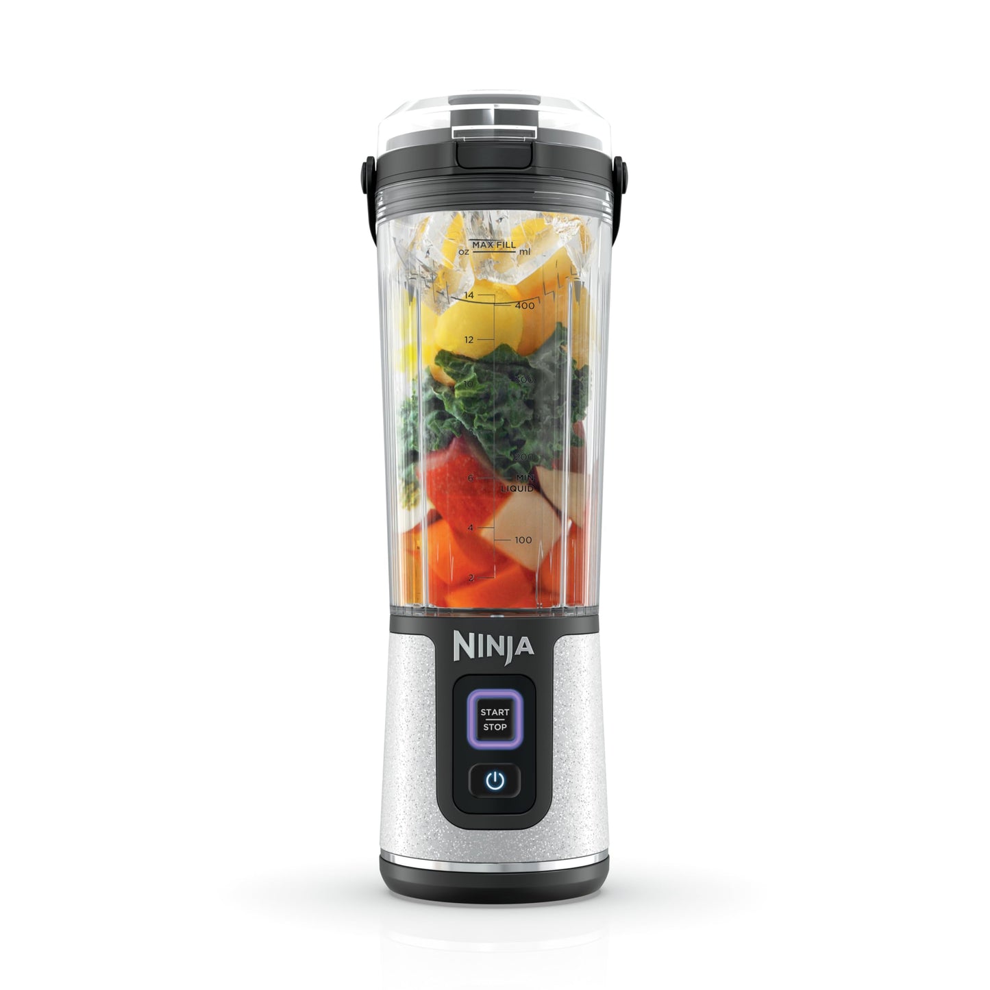 Ninja Blast Portable Blender | Cordless | 18-oz. Vessel | Personal Mixer for Shakes & Smoothies | BPA Free | Leakproof Lid & Sip Spout | USB-C Rechargeable | Dishwasher Safe Parts | Black | BC151BK