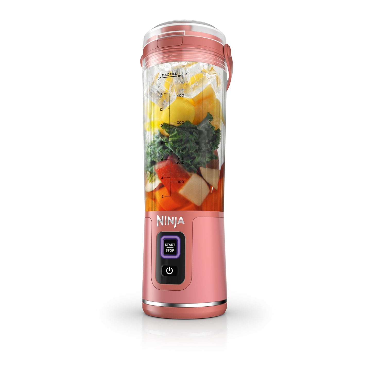 Ninja Blast Portable Blender | Cordless | 18-oz. Vessel | Personal Mixer for Shakes & Smoothies | BPA Free | Leakproof Lid & Sip Spout | USB-C Rechargeable | Dishwasher Safe Parts | Black | BC151BK