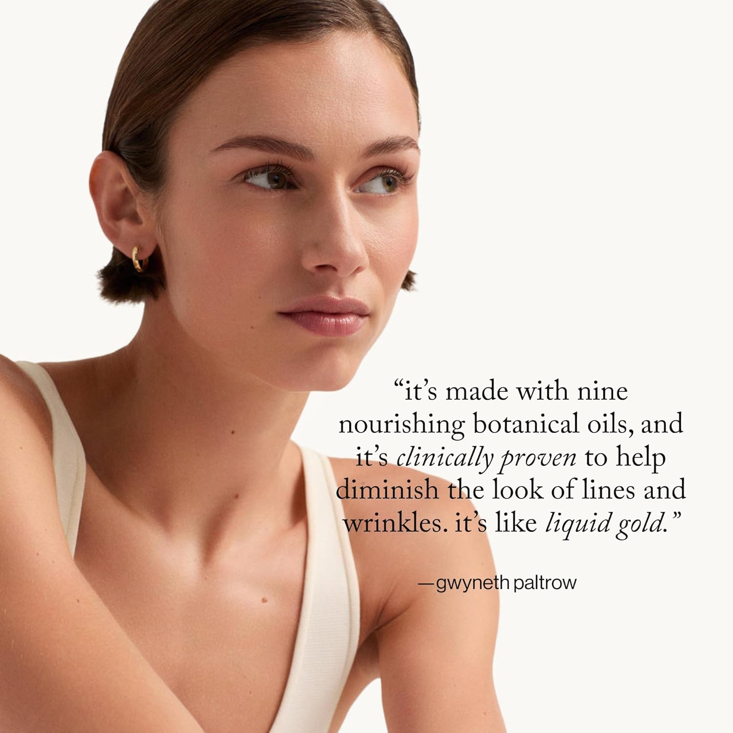goop Beauty Nutrient Face Oil | Anti Aging Moisturizer for Smooth Skin Texture & Wrinkles | Bakuchiol, Cacay, & Organic Amla | 1 fl oz