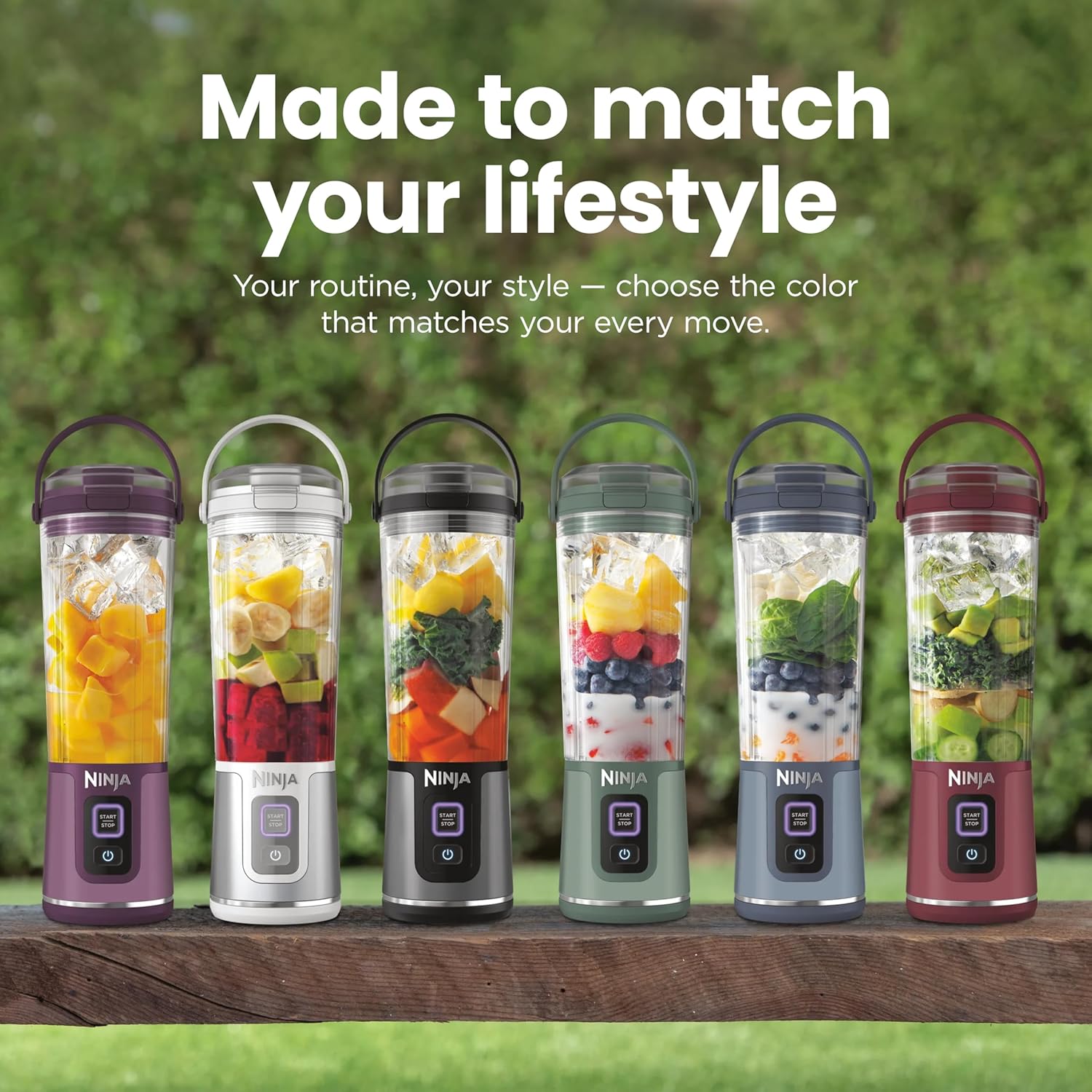 Ninja Blast Portable Blender | Cordless | 18-oz. Vessel | Personal Mixer for Shakes & Smoothies | BPA Free | Leakproof Lid & Sip Spout | USB-C Rechargeable | Dishwasher Safe Parts | Black | BC151BK